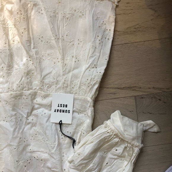 White OREGOLD Aritzia DRESS Sunday Best <3 - Picture 6 of 8